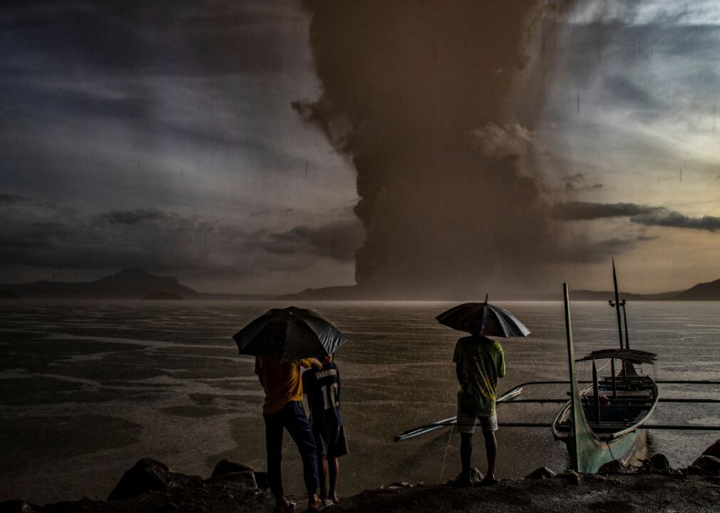 Taal volcano erupts in the Philippines